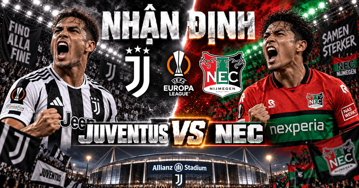 Nhận định Juventus vs Nijmegen: Thử thách khởi đầu hành trình Europa League | OK9 1 Nhận định Juventus vs Nijmegen: Thử thách khởi đầu hành trình Europa League | OK9